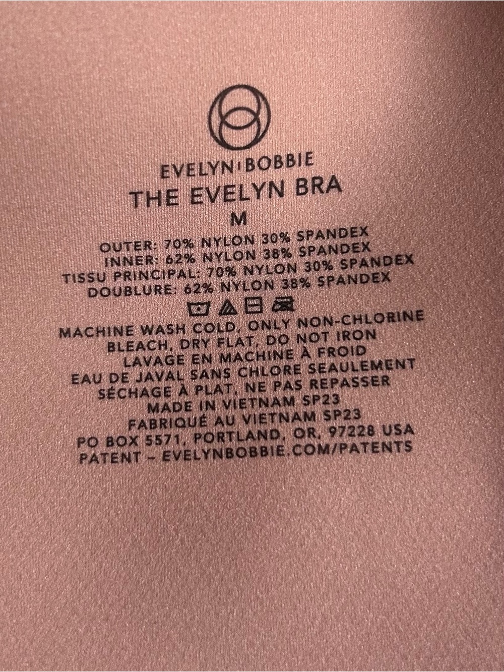 The Evelyn Bra by Evelyn & Bobbie Seamless Push Up Scalloped Edge Medium - Picture 6 of 8